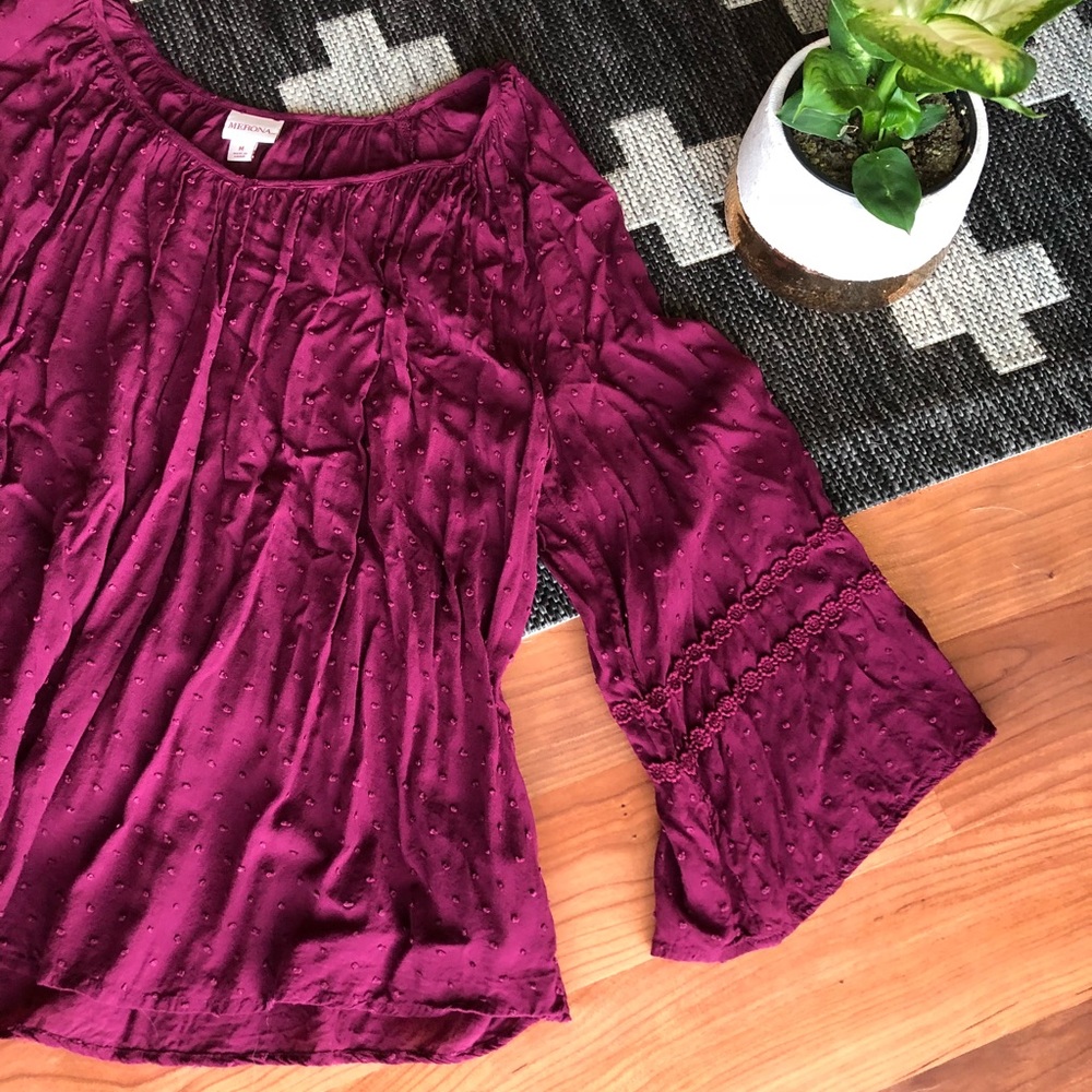 Merona from Target peasant top